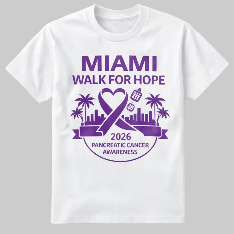 Pancreatic Cancer Awareness Walk T-Shirt – Custom Team Shirts for Fundraisers