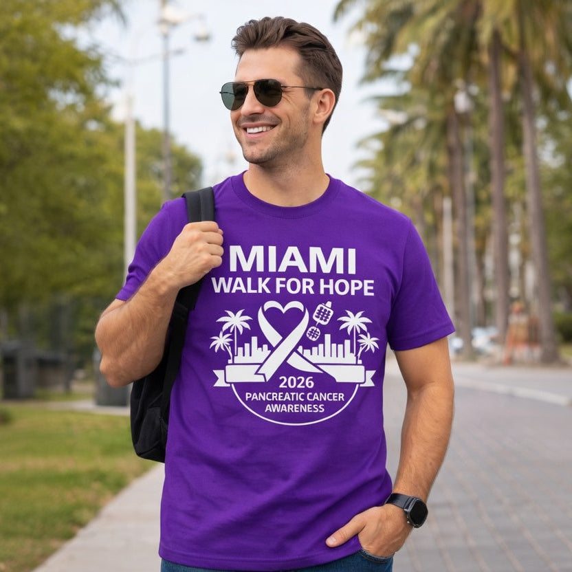 Pancreatic Cancer Awareness Walk T-Shirt – Custom Team Shirts for Fundraisers