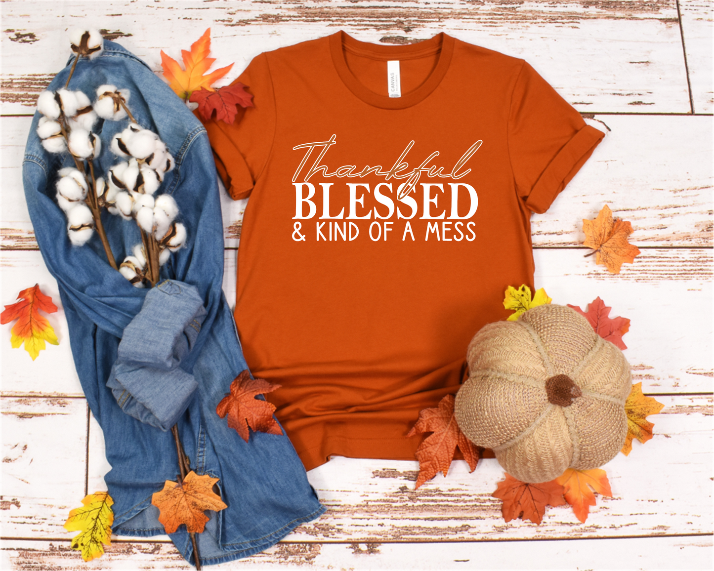 Thankful Heart Fall Holiday Tee