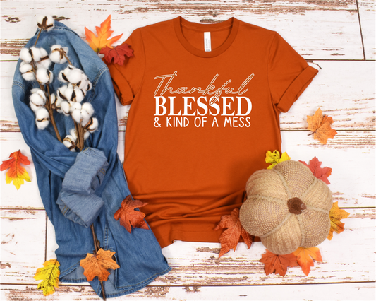 Thankful Heart Fall Holiday Tee